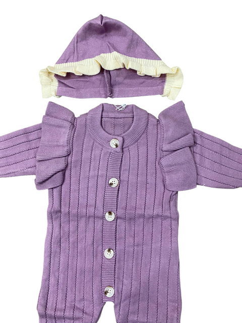 Imported wool romper