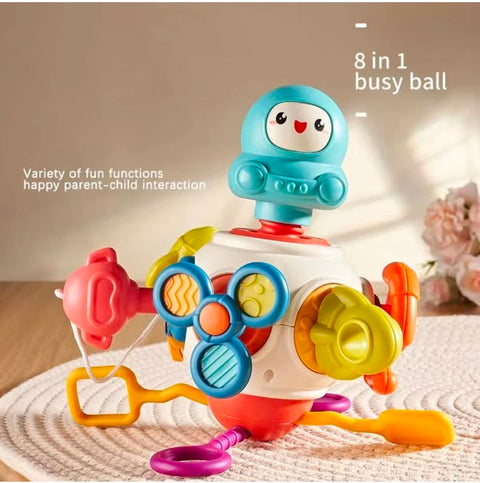 8 in 1 space cube sensory toy