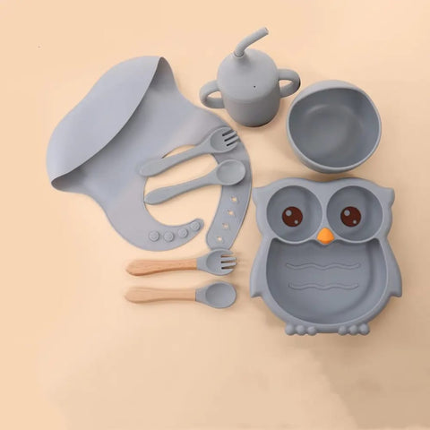 Owl silicon feeding set