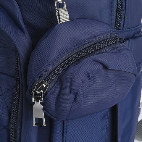 Navy blue bag pack