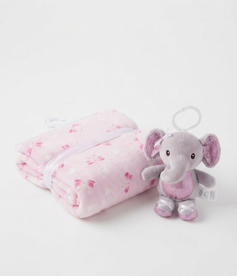 Rosy bows and Ellie cuddle set