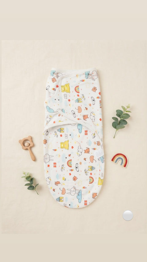 Fairytale forest swaddle