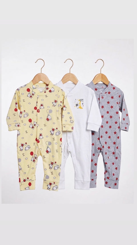 Star baby romper set