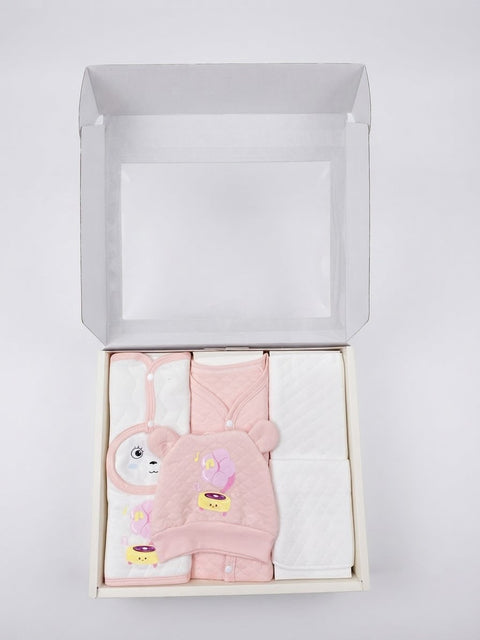 Sweet Pink Wishes Quilted Gift Box