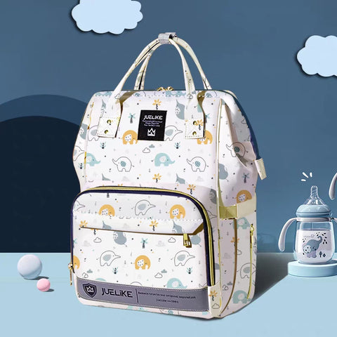 Jeulike white elephant bag pack