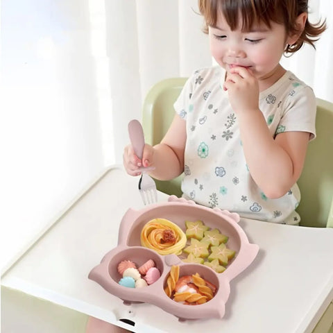 Owl silicon feeding set