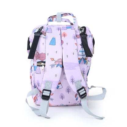 Jeulike purple fox bag pack