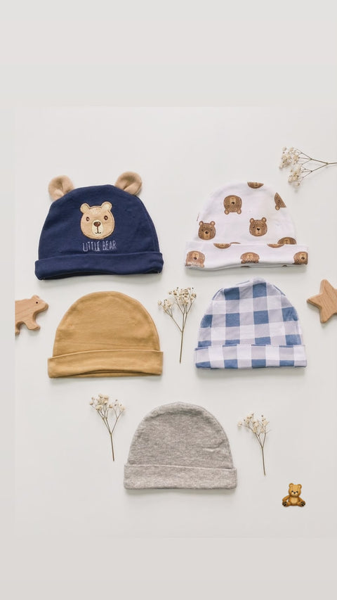 Little bear cap set