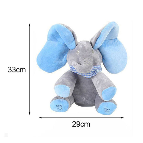 Peekaboo elephant