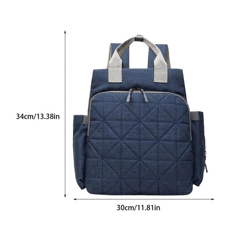 Fashion way-blue-diaper bag