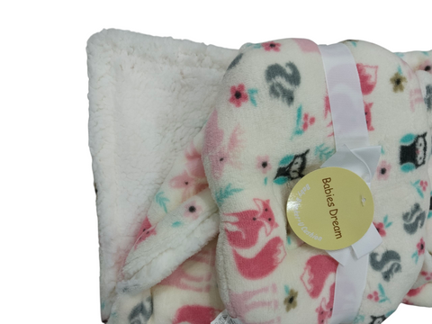 Cute blanket and head pillow