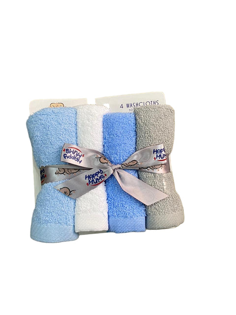 Pack of 4 wash clothes