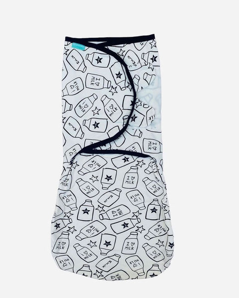 Lekebaby double fabric swaddles
