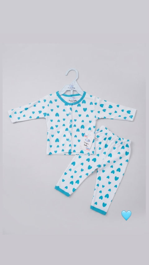 Little hearts night suit