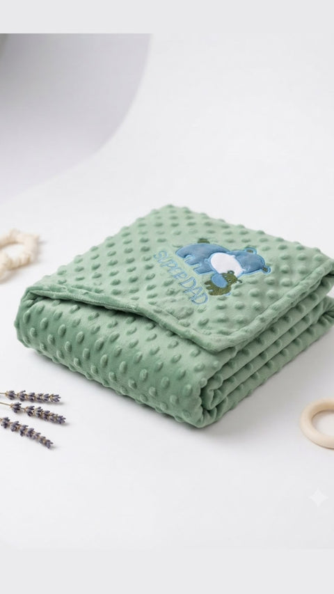 Super daddy plush blanket