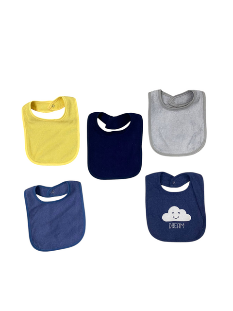Pack of 5 towel bibs