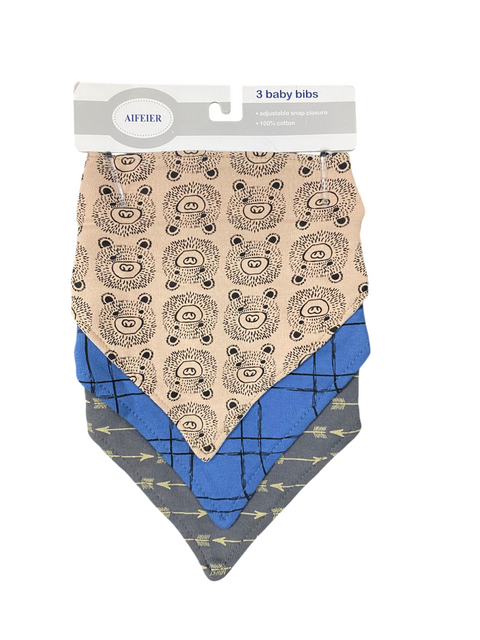 Pack of 2 bandana bibs