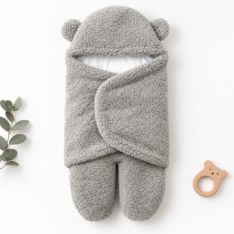 Cozy fur swaddles