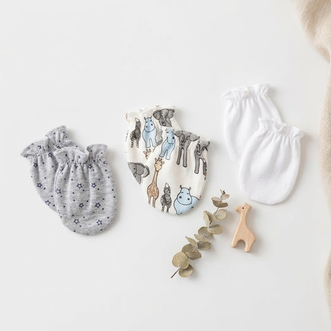 Pack of 3 mitten set