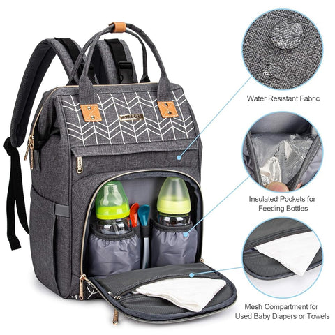 Premium grey bag pack