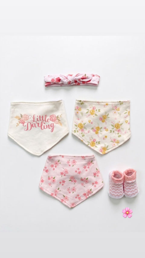 Little darling bib set