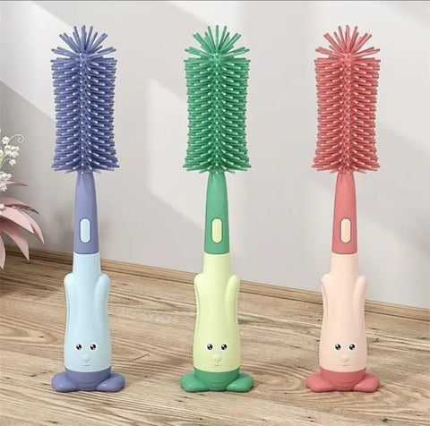 3 pcs silicon feeder brush set