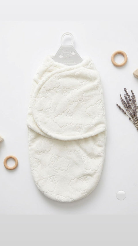 Sweet baby fleece swaddle