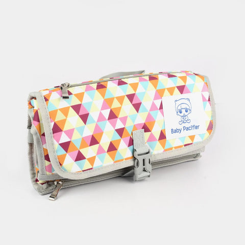 Diaper changing clutch