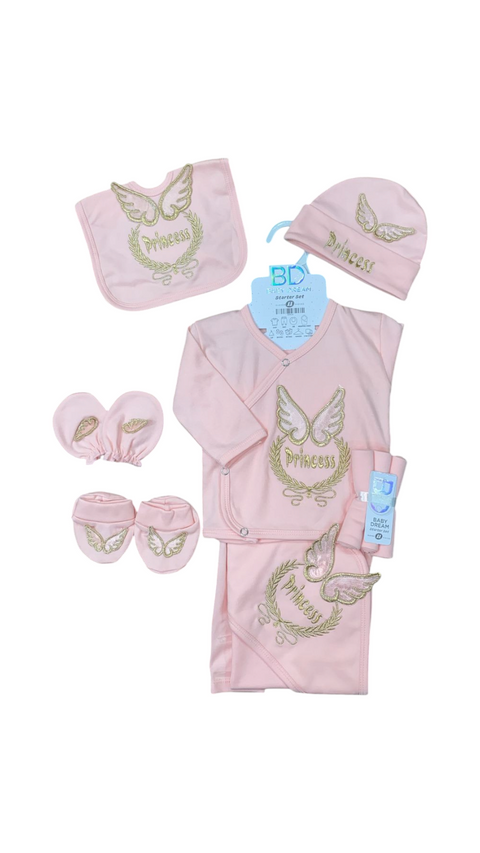 Embroidered angel starter set