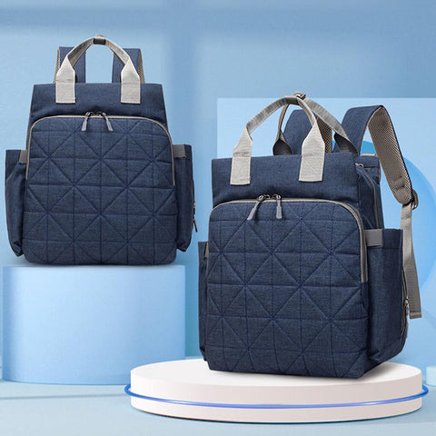 Fashion way-blue-diaper bag