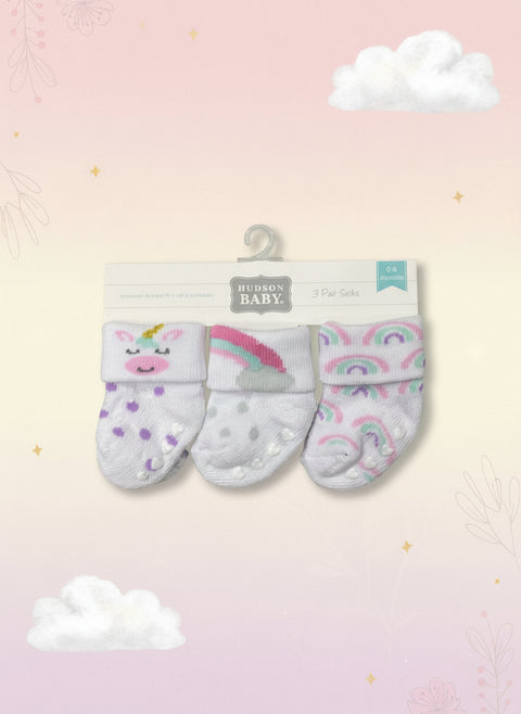 Hudson pack of 3 socks