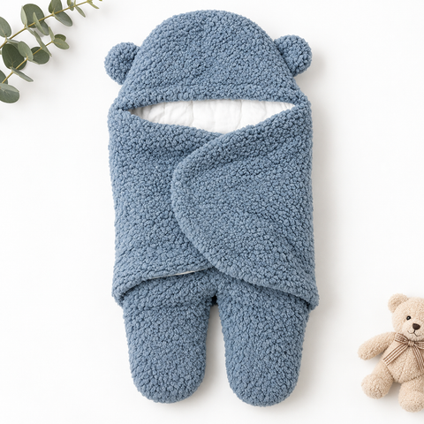 Cozy fur swaddles