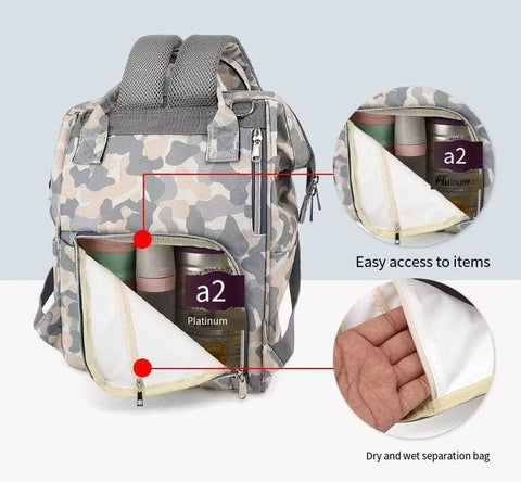 Abstract design bag pack