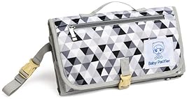 Diaper changing clutch