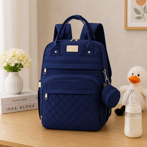 Navy blue bag pack