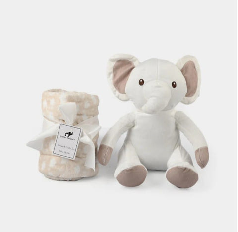 Elephant toy blanket