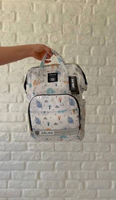 Jeulike white elephant bag pack