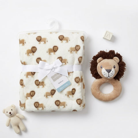 Baby Simba blanket set