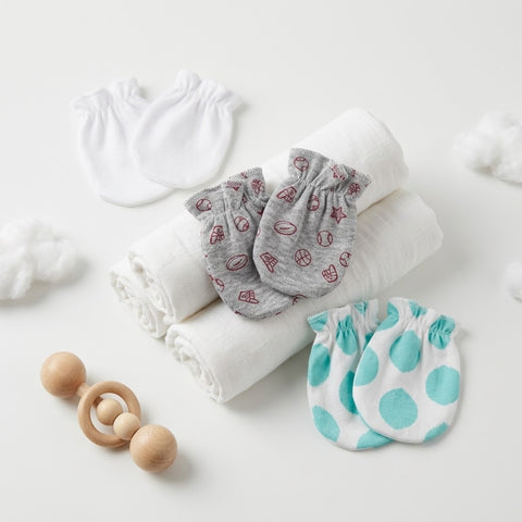 Pack of 3 mitten set