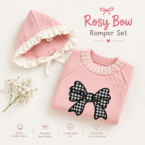 Rosie Bow Romper Set