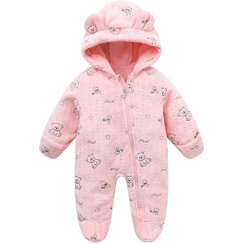 Pink plush jumper