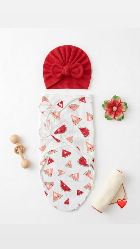 The sweetest slice swaddle set