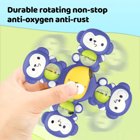Baby rattle turntable set