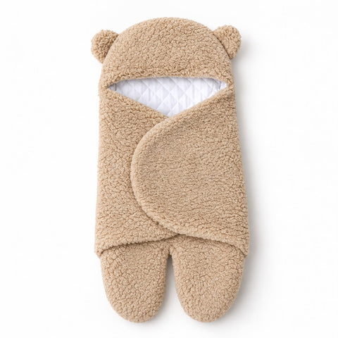 The cuddle brown swaddle