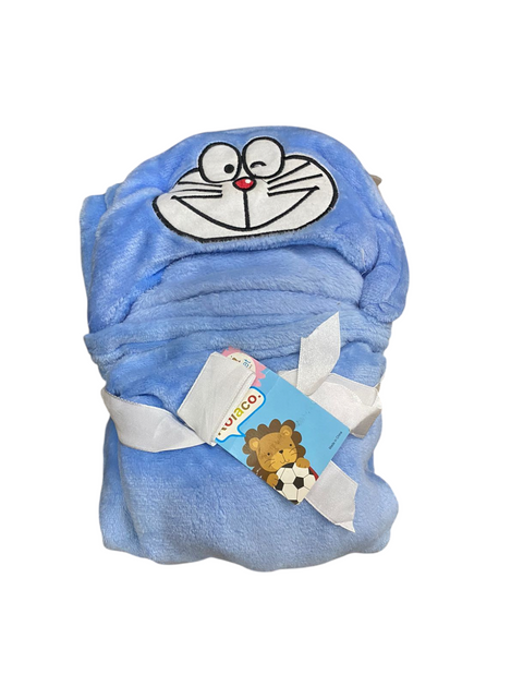 Hooded character blanket