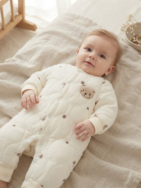 Butter-bear snuggle romper