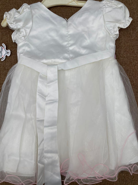 3d floral fancy frock