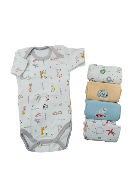 Pack of 5 summer bodysuits