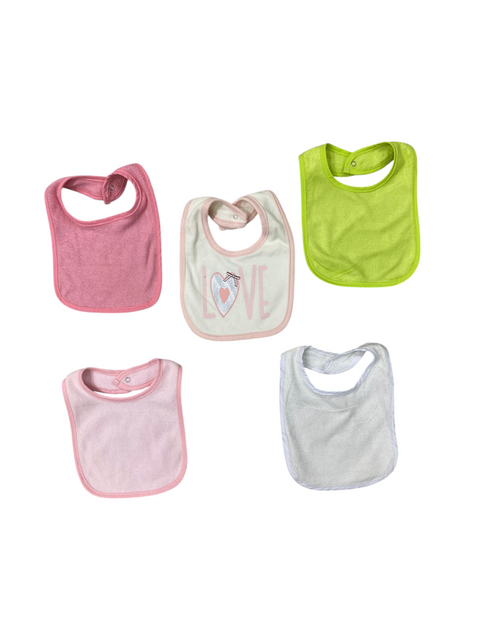 Pack of 5 towel bib