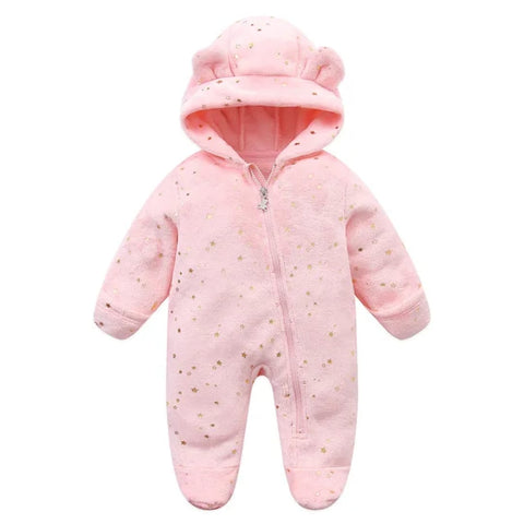 Pink plush jumper